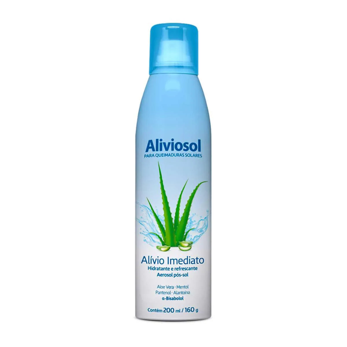 HIDRATANTE PARA QUEIMADURAS SOLARES ALIVIOSOL ALÍVIO IMEDIATO 200ML