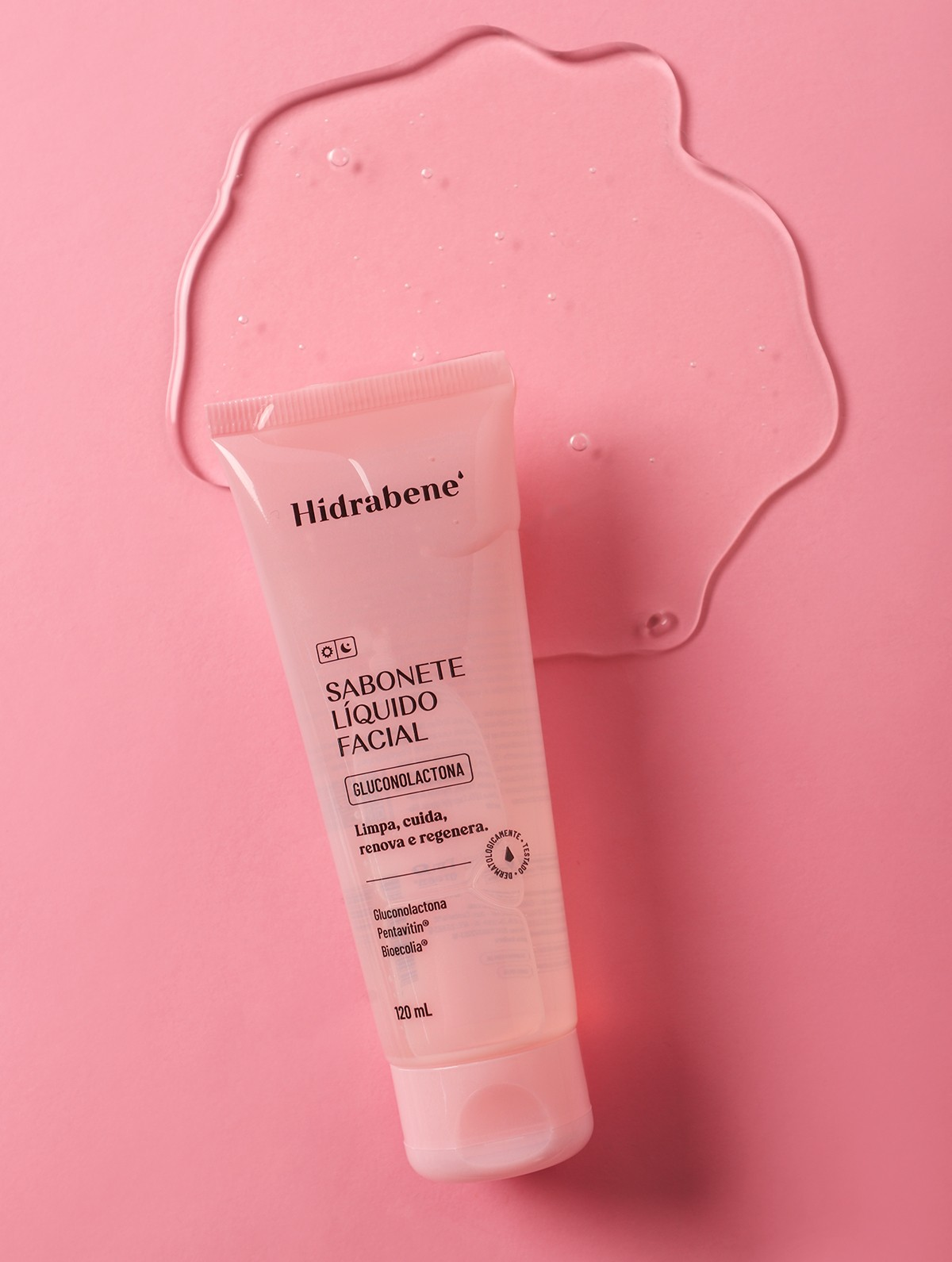 SABONETE LÍQUIDO FACIAL HIDRABENE GLUCONOLACTONA 120ML