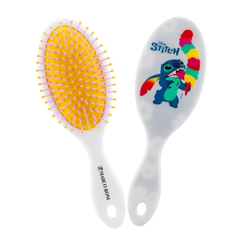 ESCOVA PARA CABELO MARCO BONI OVAL DISNEY STICH DIVERSOS 7124