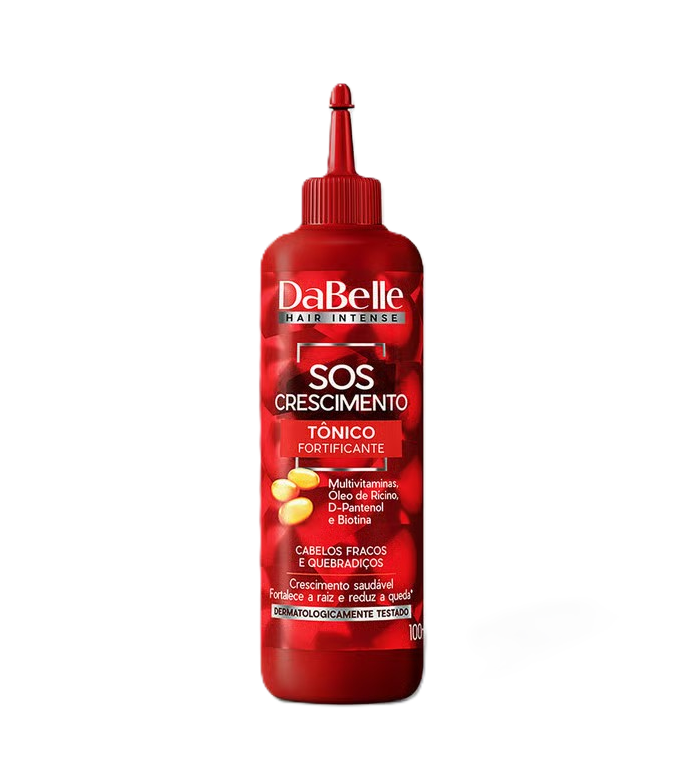 TÔNICO CAPILAR DABELLE FORTIFICANTE SOS CRESCIMENTO 100ML
