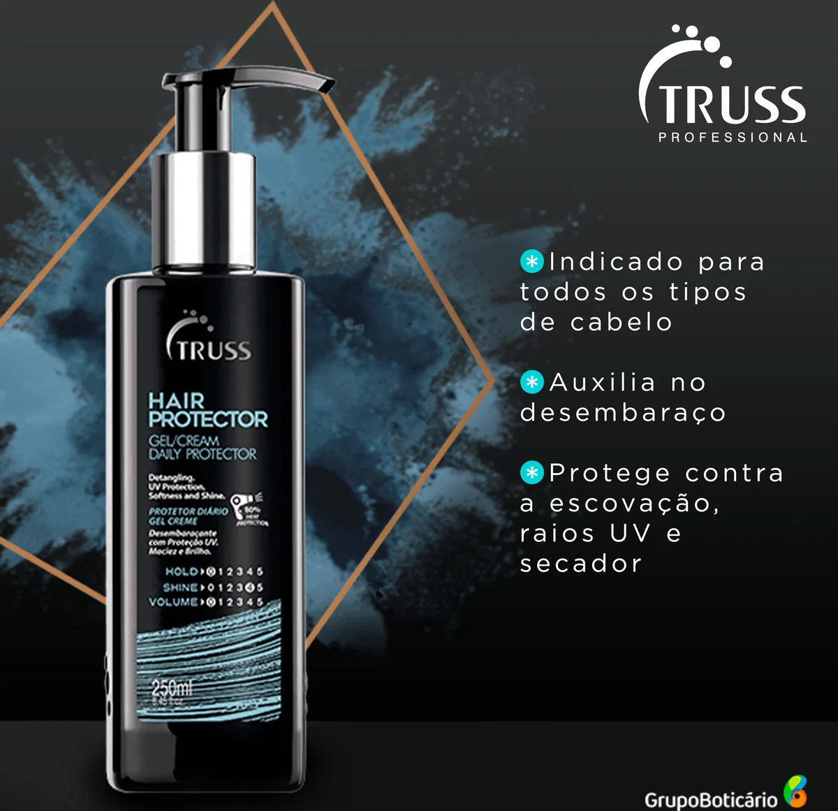 PROTETOR TÉRMICO TRUSS HAIR PROTECTOR 250ML
