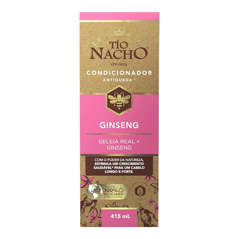 CONDICIONADOR TÍO NACHO ANTIQUEDA GINSENG 415ML