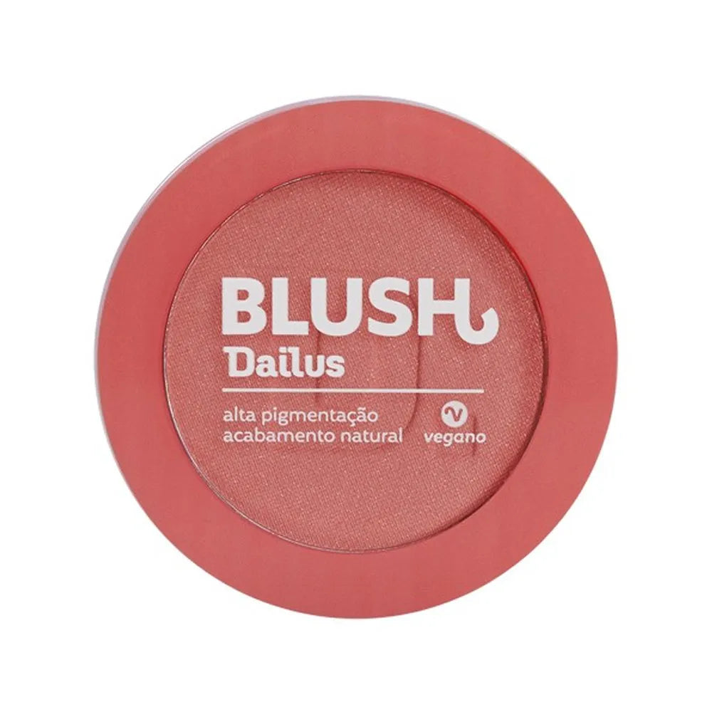 BLUSH DAILUS ALTA PIGMENTAÇÃO ACABAMENTO NATURAL 02 FAZENDO A PÊSSEGA 4,5G