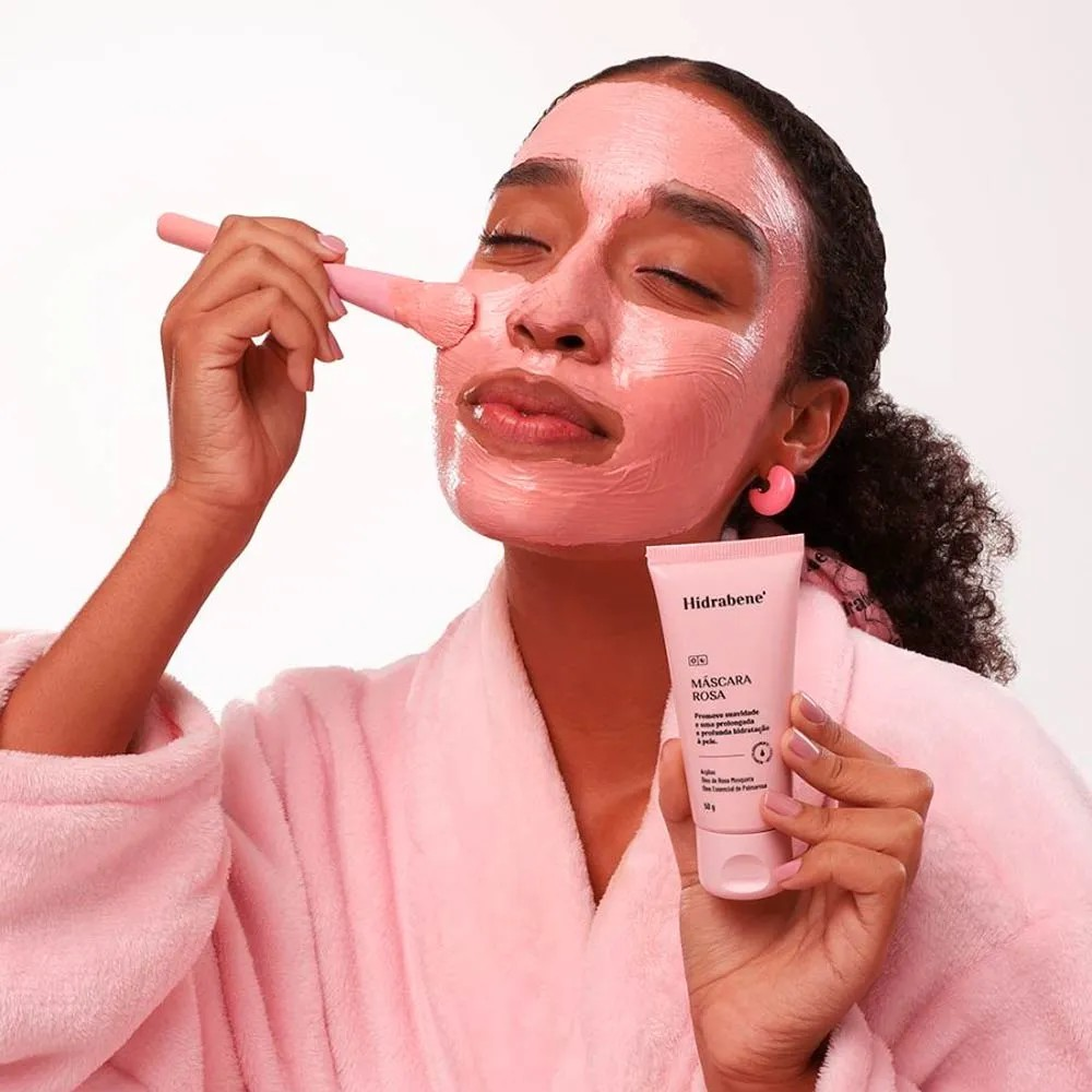 MÁSCARA FACIAL HIDRABENE ROSA 50G
