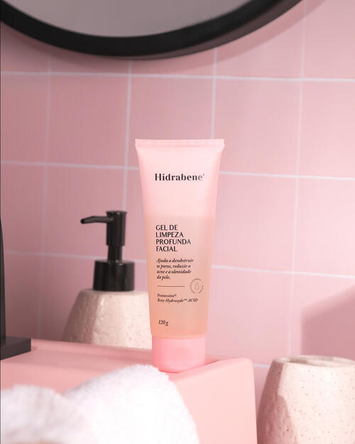 GEL DE LIMPEZA FACIAL HIDRABENE LIMPEZA PROFUNDA 120G