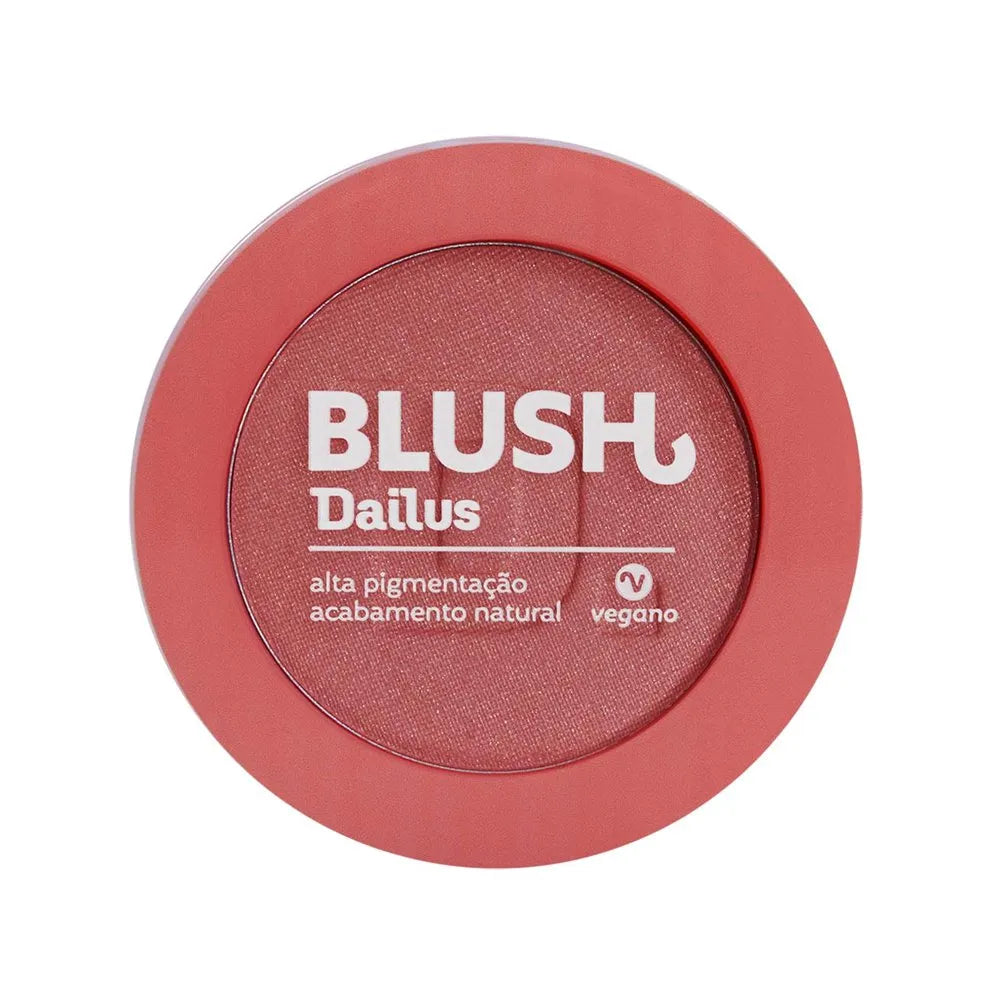 BLUSH DAILUS ALTA PIGMENTAÇÃO ACABAMENTO NATURAL 03 ERA SOL QUE ME FALTAVA 4,5G