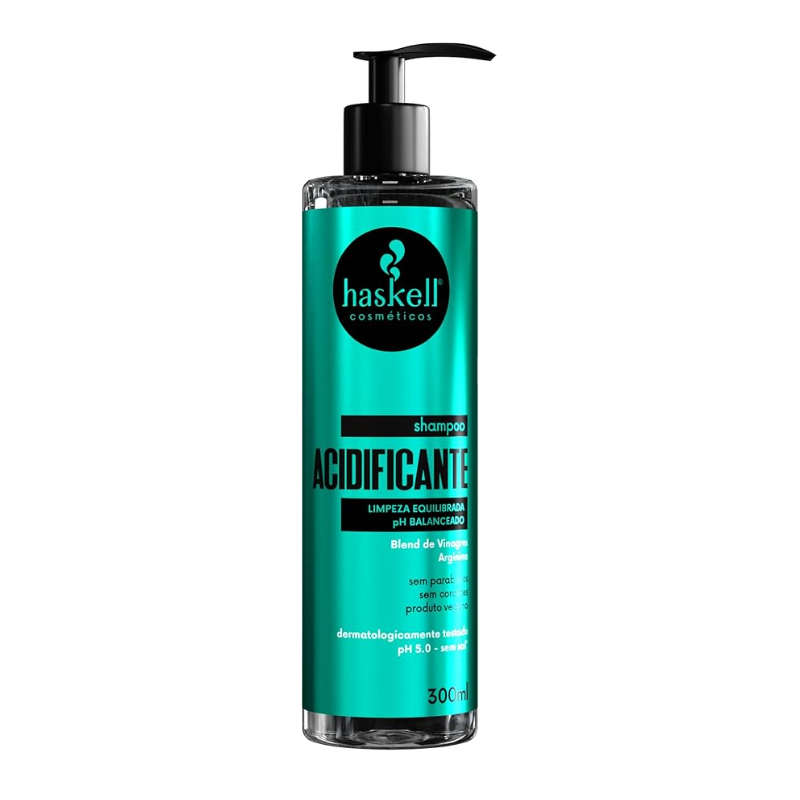 SHAMPOO HASKELL ACIDIFICANTE LIMPEZA EQUILIBRADA 300ML