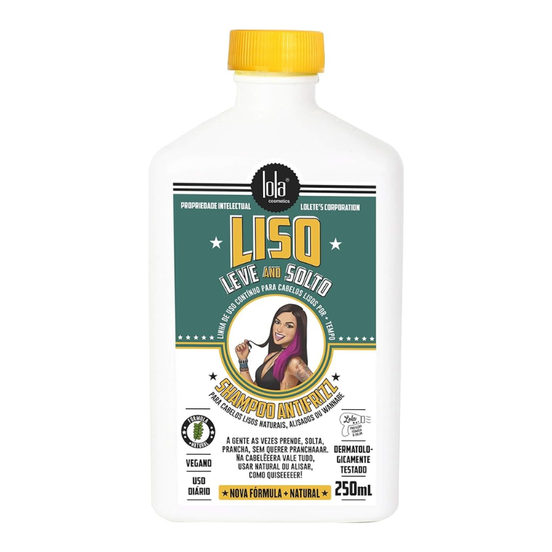 SHAMPOO LOLA ANTIFRIZZ LISO LEVE AND SOLTO 250ML