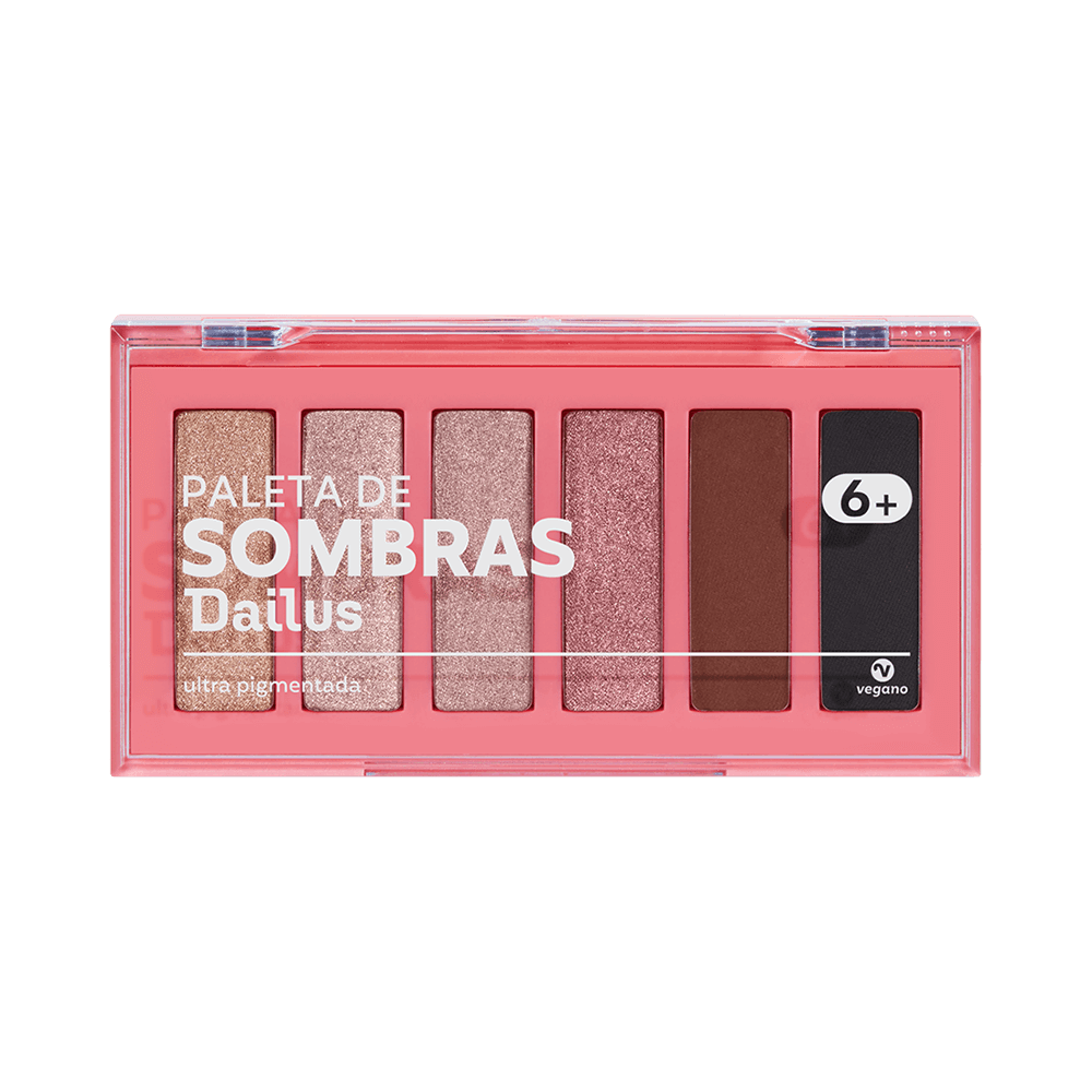 PALETA DE SOMBRAS DAILUS ELA FAZ O BRILHO DELA 10,2G