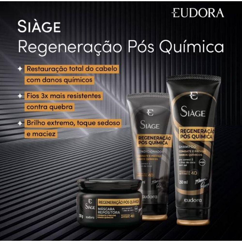 CONDICIONADOR SIÀGE REGENERAÇÃO PÓS QUÍMICA 200ML