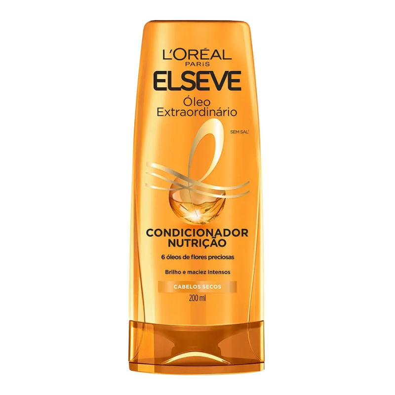 CONDICIONADOR ELSEVE ÓLEO EXTRAORDINÁRIO NUTRIÇÃO 200ML