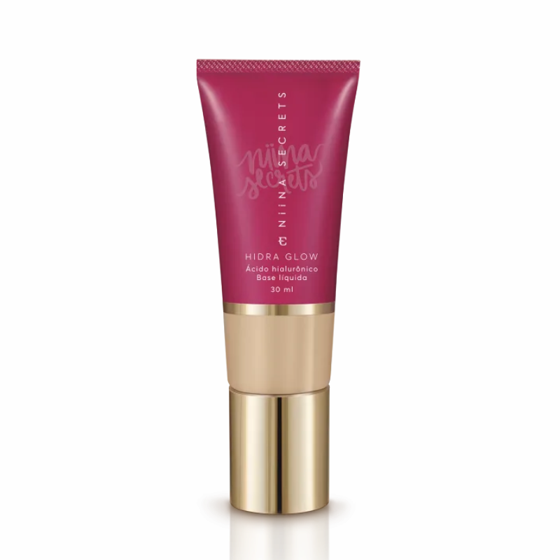 BASE LÍQUIDA NIINA SECRETS HIDRA GLOW COR 10 30ML