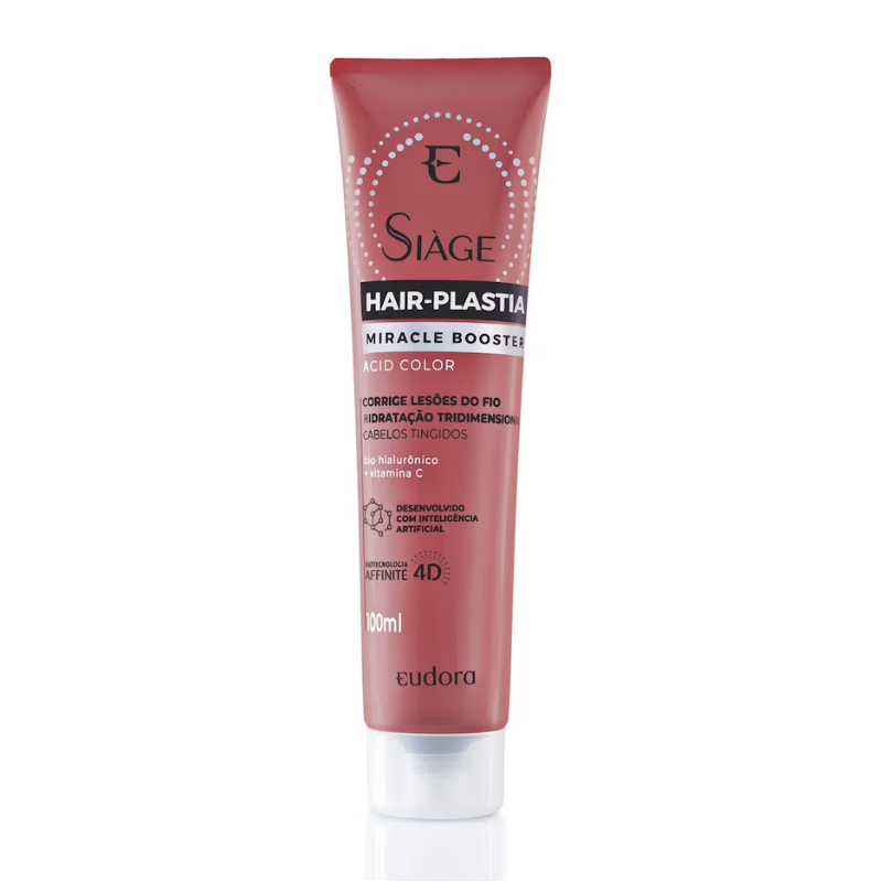 MÁSCARA CAPILAR SIÀGE HAIR-PLASTIA MIRACLE BOOSTER ACID COLOR 100ML