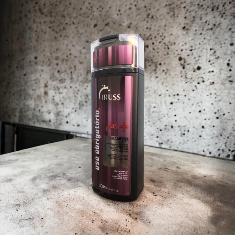 SHAMPOO TRUSS USO OBRIGATÓRIO PLUS+ 300ML