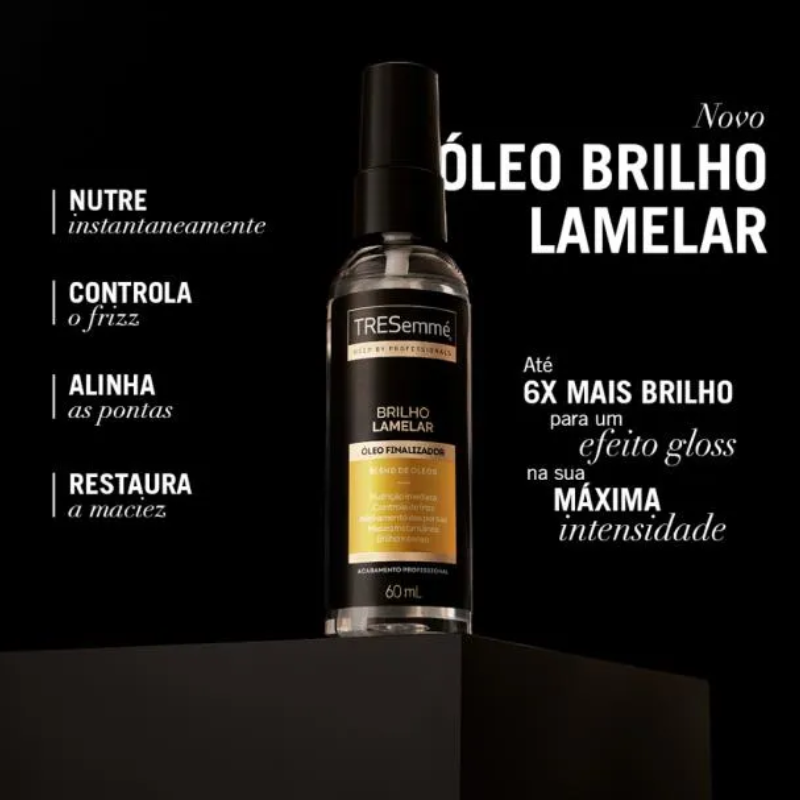 ÓLEO CAPILAR TRESEMMÉ FINALIZADOR BRILHO LAMELAR 60ML