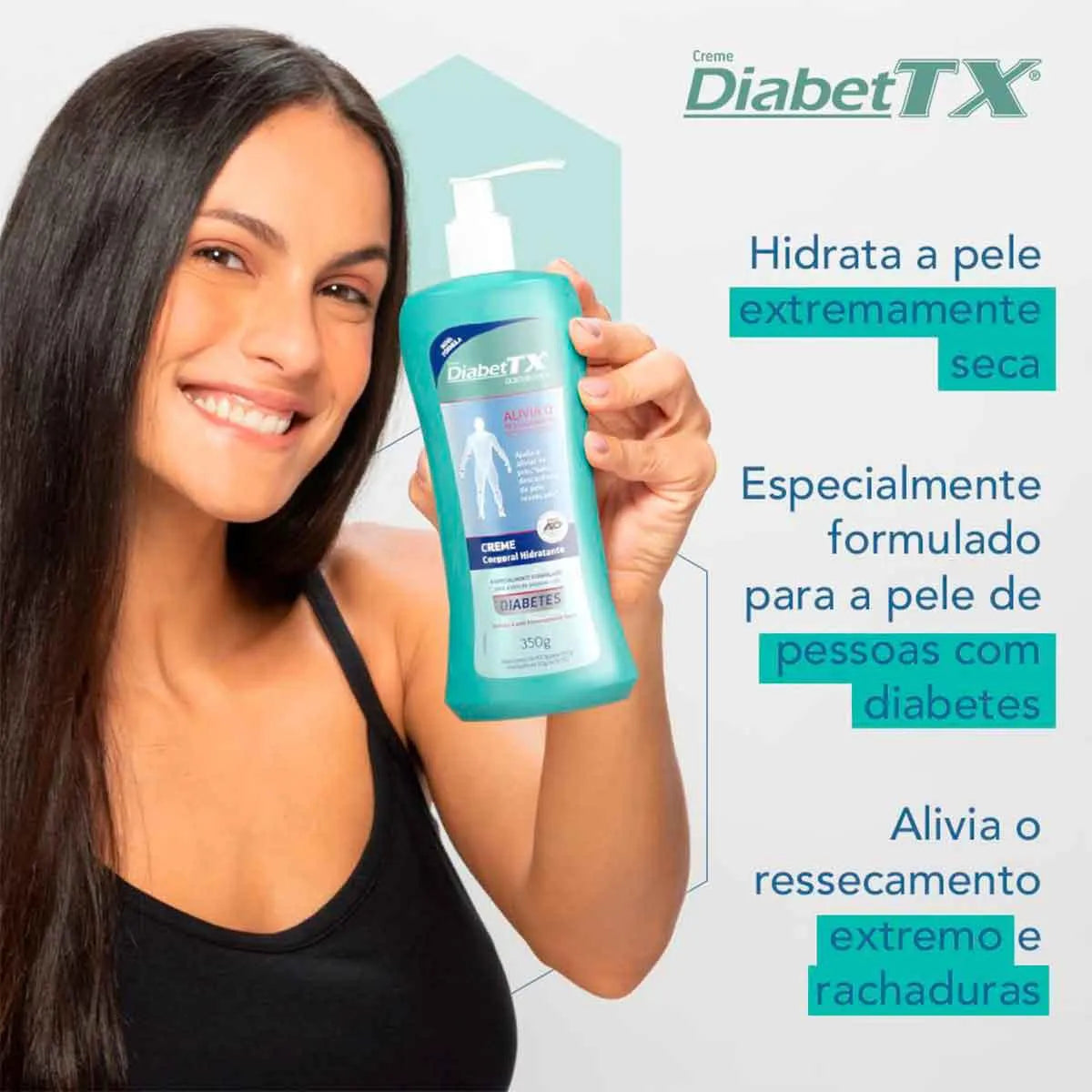 CREME CORPORAL HIDRATANTE GOICOECHEA DIABET TX 350G