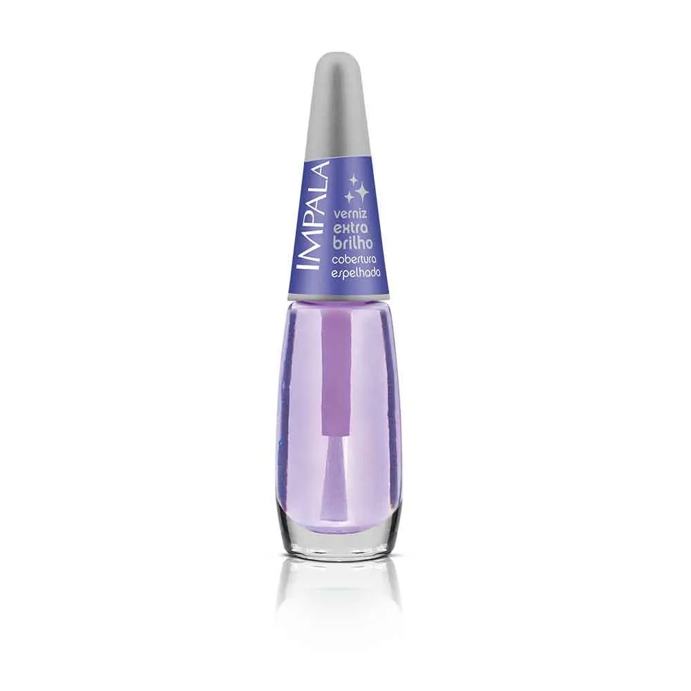 ESMALTE IMPALA VERNIZ EXTRA BRILHO COBERTURA ESPELHADA 7,5ML