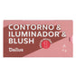 PALETA DAILUS CONTORNO&ILUMINADOR&BLUSH 1 PELE DE MILHÕES 9G