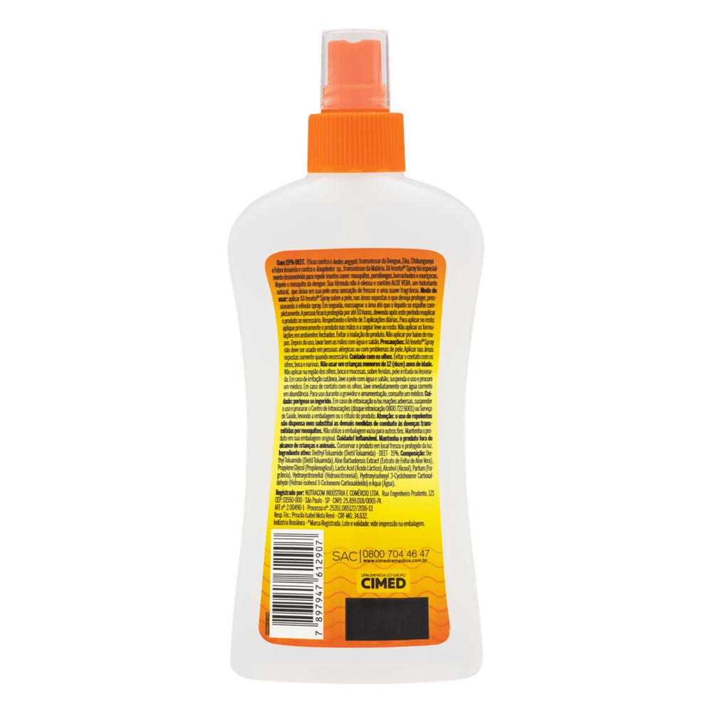 REPELENTE XÔ INSETO! SPRAY ATÉ 10H LONGA PROTEÇÃO 200ML