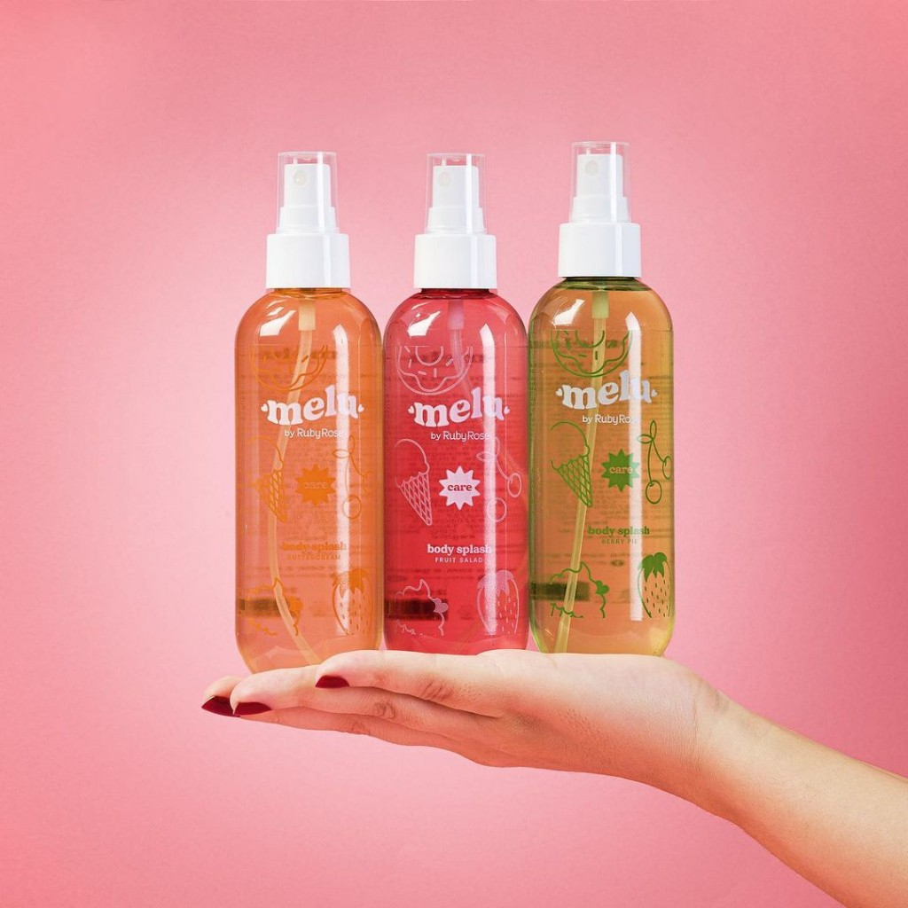 BODY SPLASH MELU BY RUBY ROSE BERRY PIE 200ML