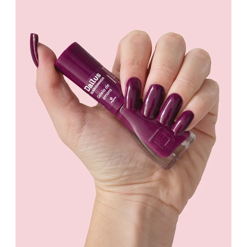 ESMALTE DAILUS CREMOSO QUERIDINHOS GELEIA DE AMORA 8ML