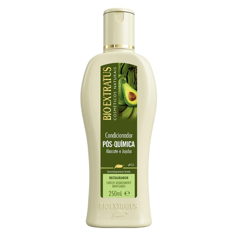 CONDICIONADOR BIO EXTRATUS PÓS-QUÍMICA ABACATE E JOJOBA 250ML