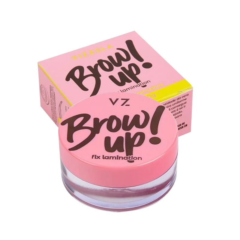 CERA PARA SOBRANCELHAS VIZZELA BROW UP! FIX LAMINATION INCOLOR 10G