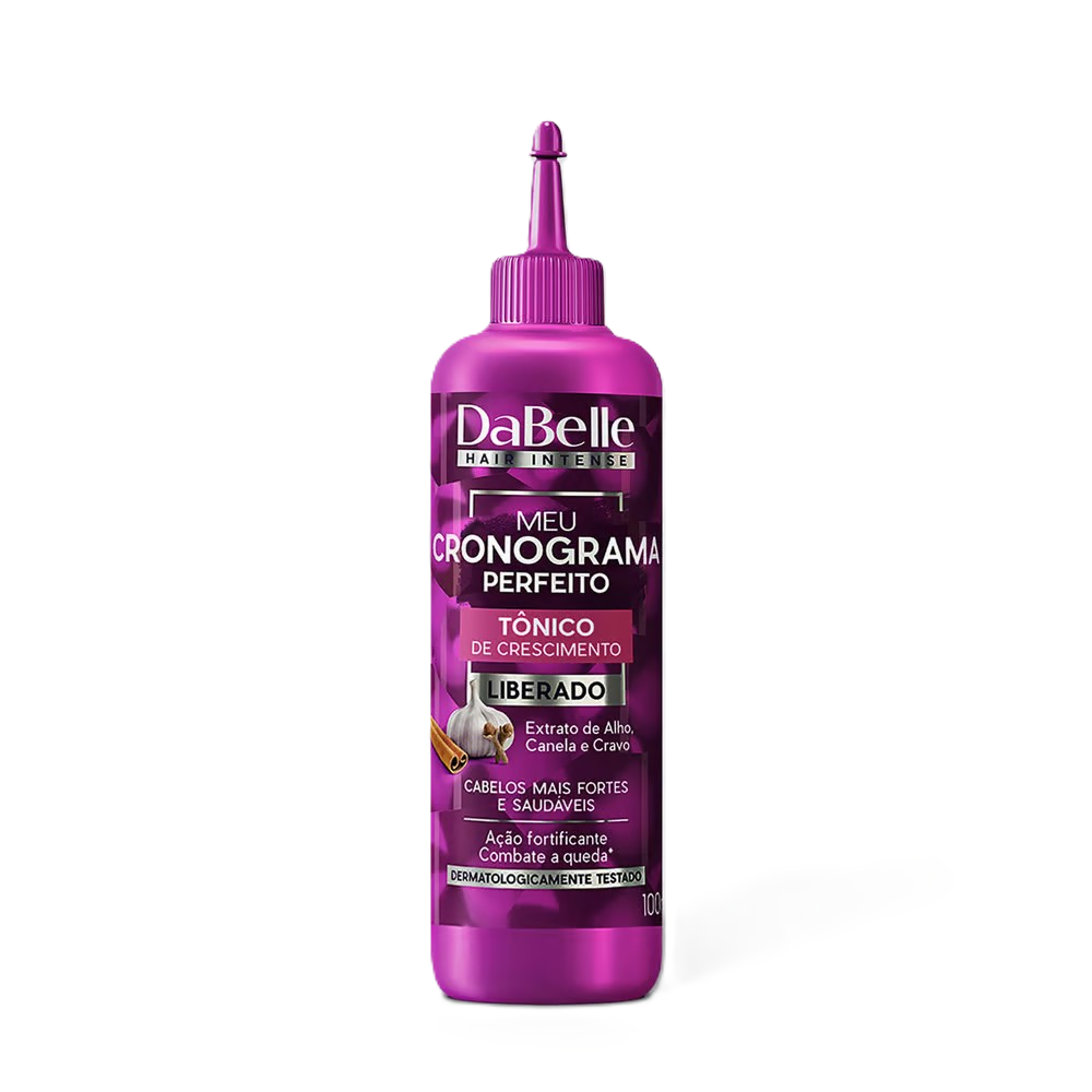TÔNICO CAPILAR DABELLE DE CRESCIMENTO MEU CRONOGRAMA PERFEITO 100ML