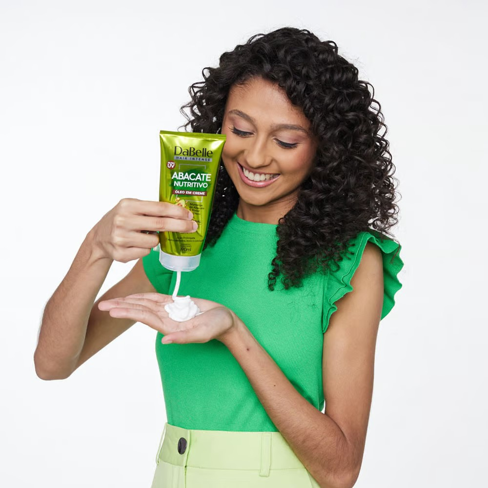 ÓLEO EM EM CREME DABELLE ABACATE NUTRITIVO MULTIFUNCIONAL 190ML