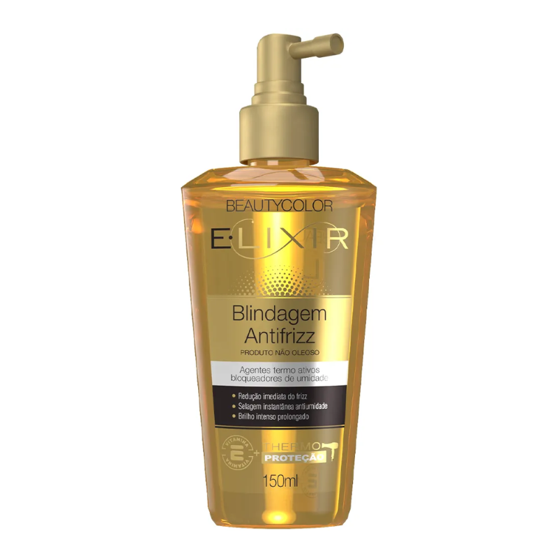 FLUÍDO CAPILAR BEAUTYCOLOR ELIXIR BLINDAGEM ANTIFRIZZ 150ML