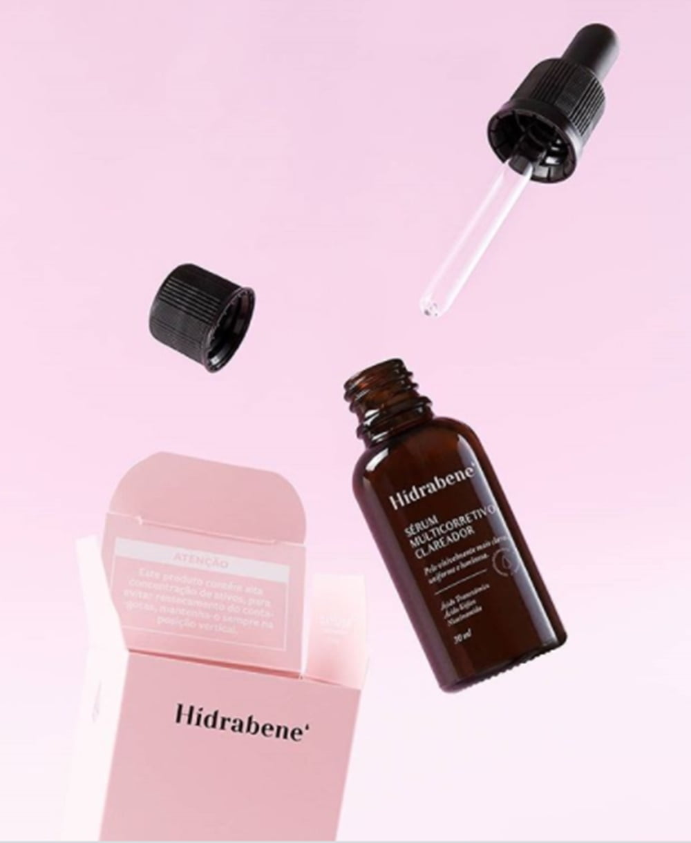 SÉRUM HIDRABENE MULTICORRETIVO CLAREADOR 30 ML