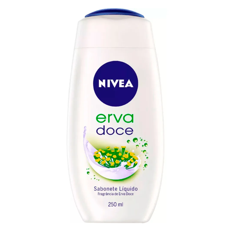 SABONETE LÍQUIDO NIVEA ERVA DOCE 250ML
