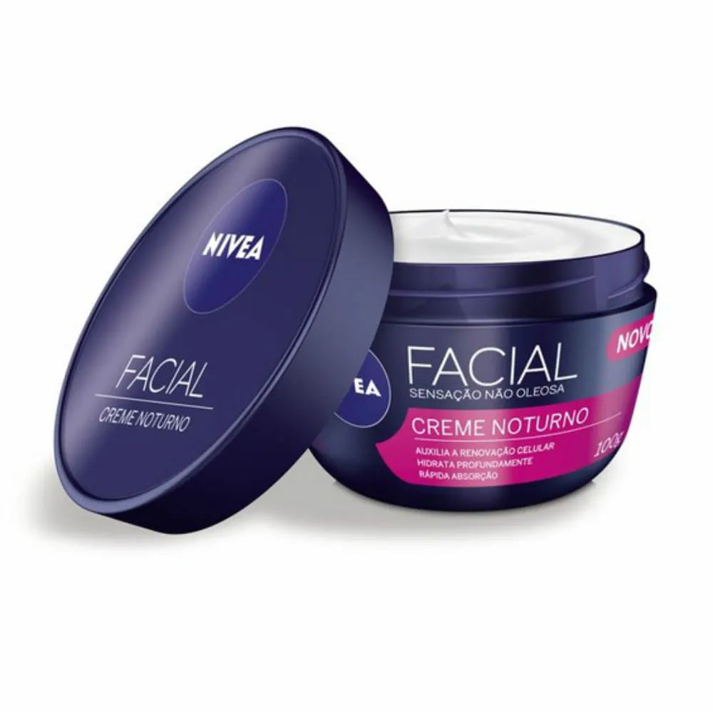 CREME FACIAL NIVEA NOTURNO 5 EM 1 100G