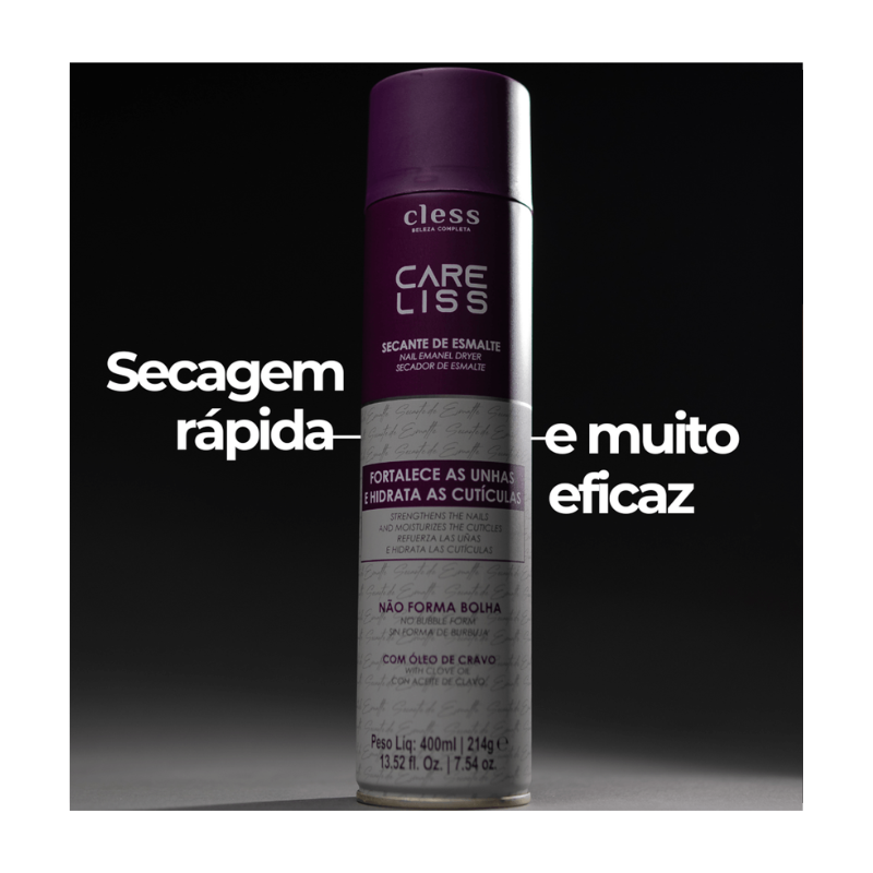SECANTE DE ESMALTE CLESS CARE LISS 400ML