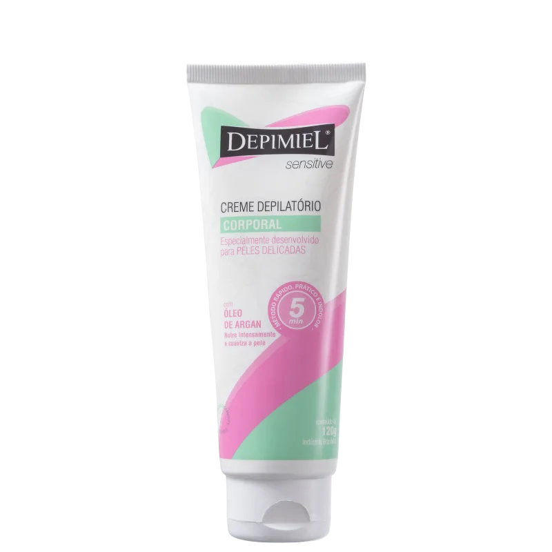 CREME DEPILATÓRIO DEPIMIEL CORPORAL SENSITIVE PARA PELES DELICADAS 120G