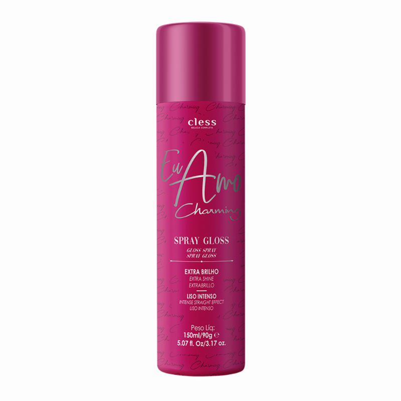 FINALIZADOR SPRAY GLOSS CHARMING EU AMO 150ML