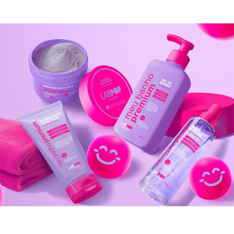 HIDRATANTE CORPORAL LABOTRAT LABPOP MEU BANHO PREMIUM BUBBLEGUM WITCH 150G