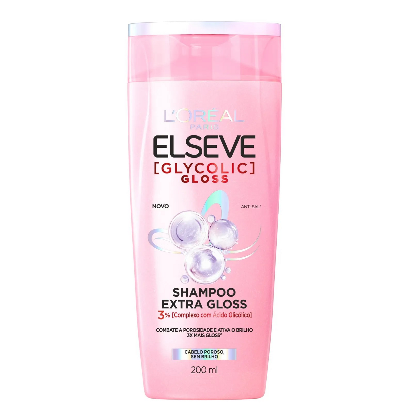 SHAMPOO ELSEVE GLYCOLIC GLOSS EXTRA GLOSS 200ML