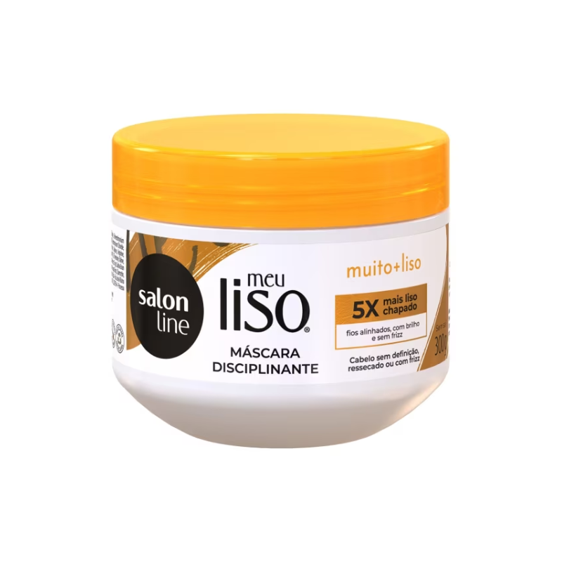 MÁSCARA CAPILAR DISCIPLINANTE MEU LISO MUITO+LISO 300G
