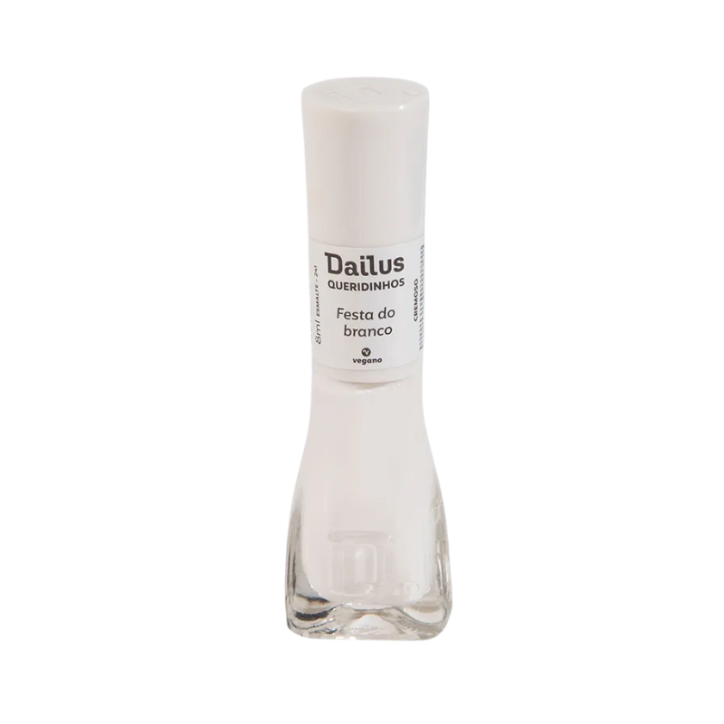 ESMALTE DAILUS CREMOSO QUERIDINHOS FESTA DO BRANCO 8ML