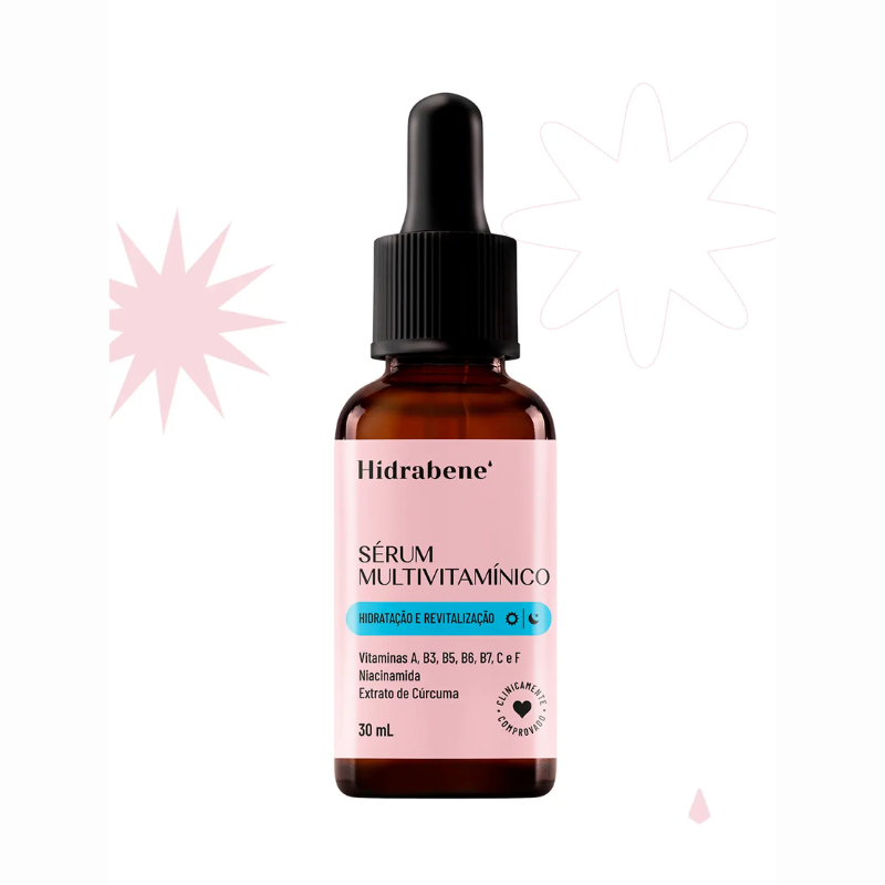 SÉRUM FACIAL HIDRABENE MULTIVITAMÍNICO TRATAMENTO 30ML