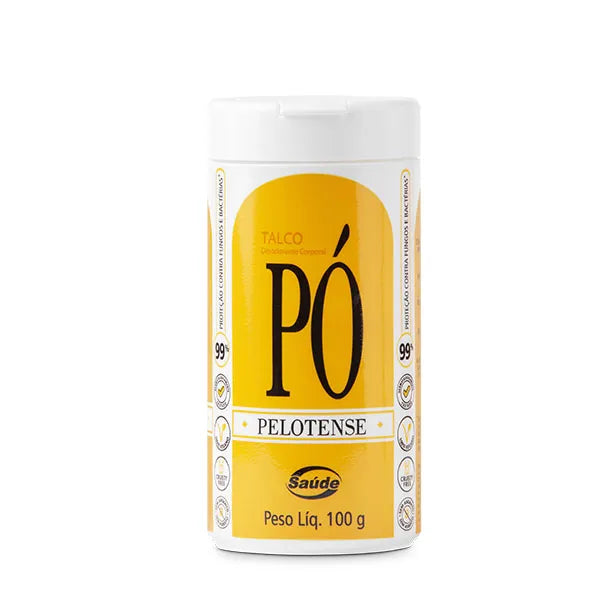 TALCO PELOTENSE PÓ DESODORANTE CORPORAL 100G