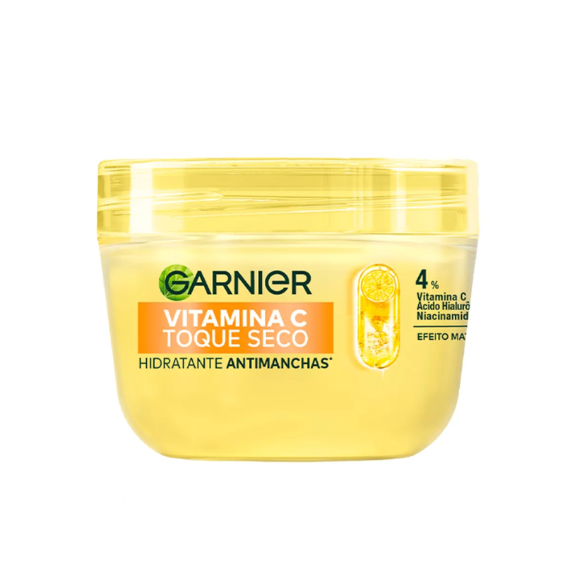 HIDRATANTE FACIAL GARNIER ANTIMANCHAS VITAMINAS C TOQUE SECO 85G