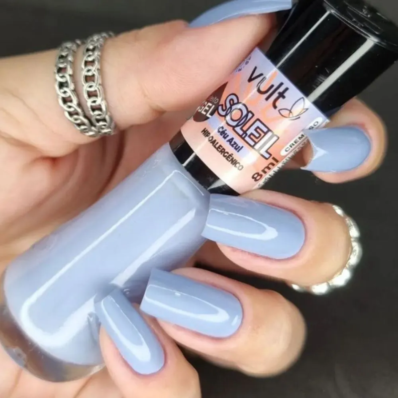 ESMALTE VULT CREMOSO CREMOSO SOLEIL CÉU AZUL 8ML