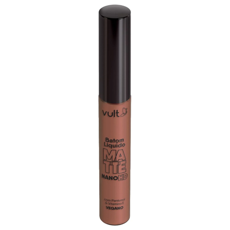 BATOM LÍQUIDO VULT MATTE NANO HD CASTANHO CLARO 5ML