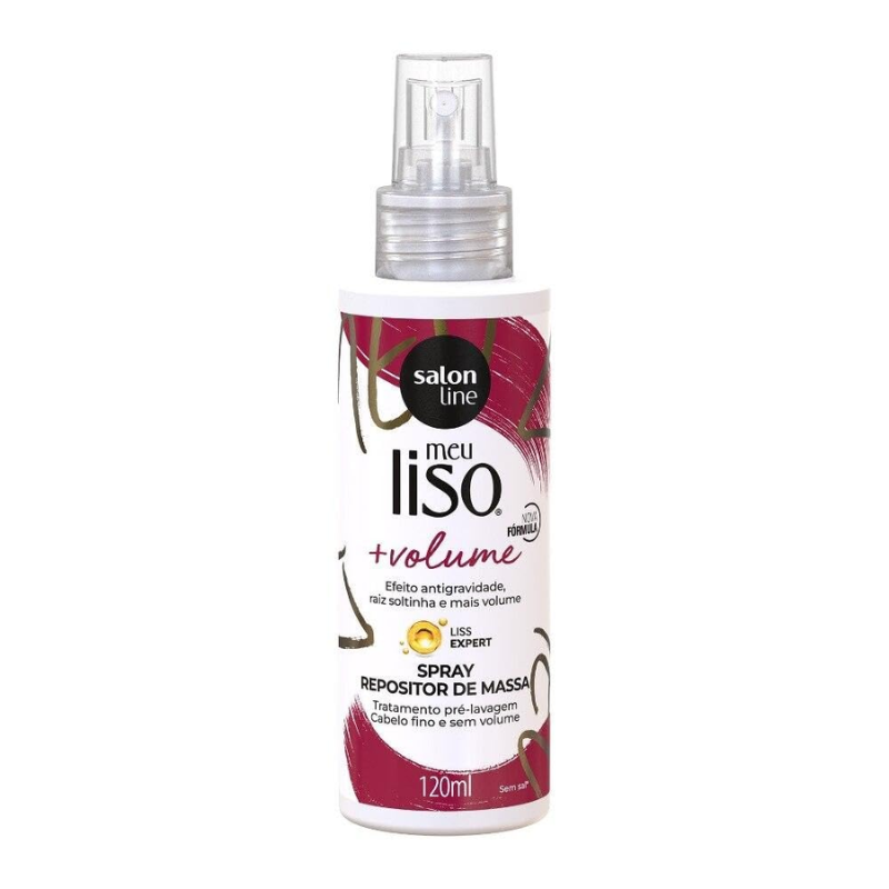 SPRAY MEU LISO+VOLUME SALON LINE 120ML