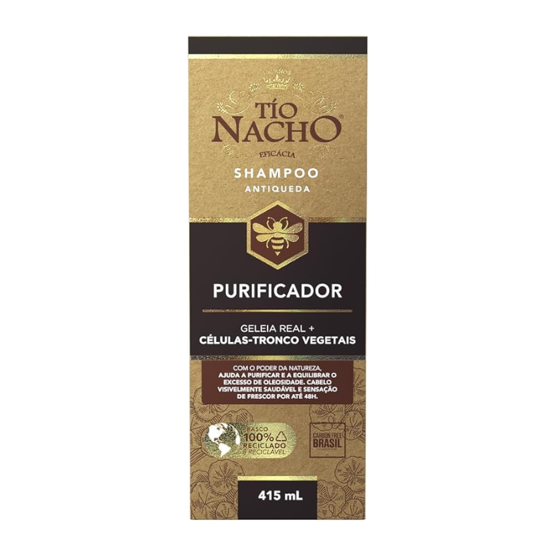 SHAMPOO TÍO NACHO ANTIQUEDA PURIFICADOR 415ML