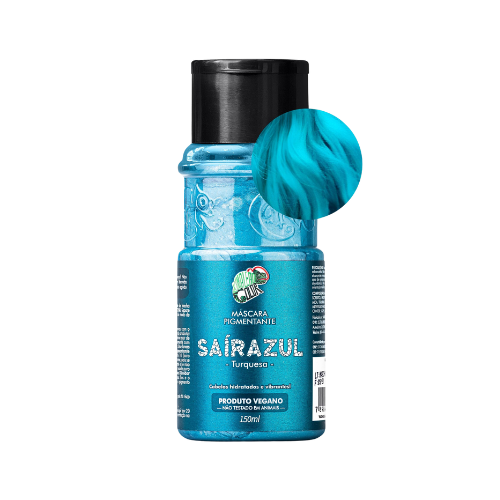 MÁSCARA PIGMENTANTE KAMALEÃO SAÍRA AZUL 150ML