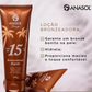 BRONZEADOR ANASOL RÁPIDO LOÇÃO FPS 15 120G
