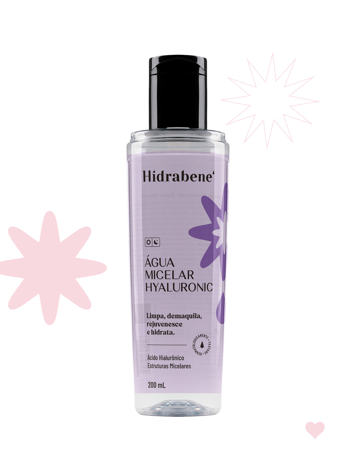 ÁGUA MICELAR HIDRABENE HYALURONIC 200ML